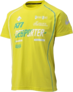 【ASICS/アシックス】 A77 ドライTシャツ ライム ユニセックス アシックス